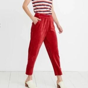 MARINE LAYER Montreal Corduroy Pants Rosewood Red {3H17}